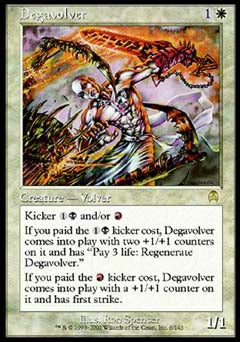 Degavolver (Apocalypse) Medium Play Foil