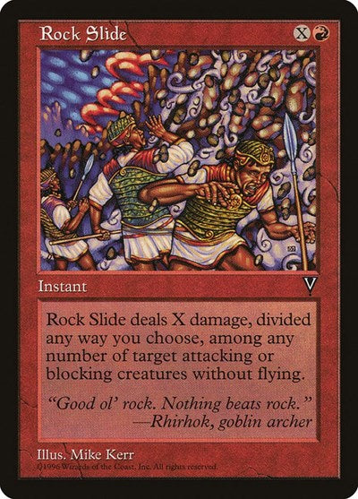 Rock Slide (Visions) Medium Play