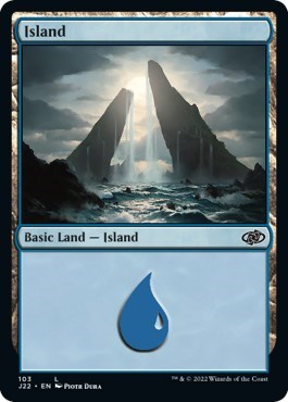 Island (103) (Jumpstart 2022) Light Play