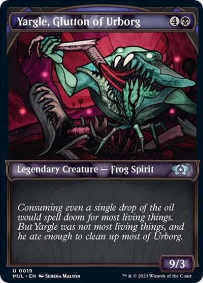 Yargle, Glutton of Urborg (March of the Machine: Multiverse Legends) Medium Play Foil