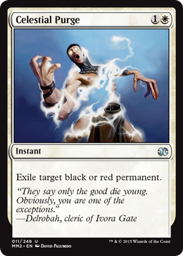 Celestial Purge (Modern Masters 2015) Light Play Foil