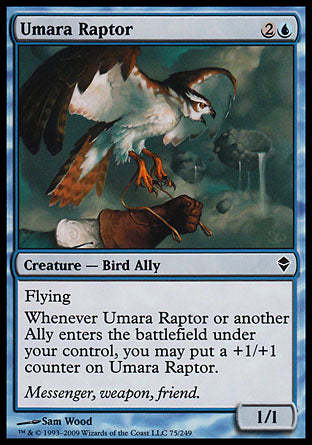 Umara Raptor (Zendikar) Light Play