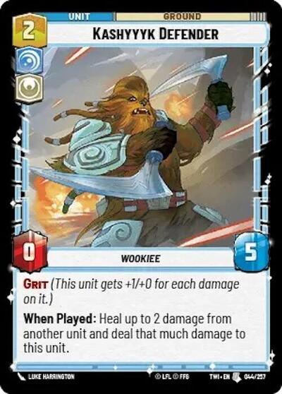 Kashyyk Defender (Twilight of the Republic) Near Mint Foil