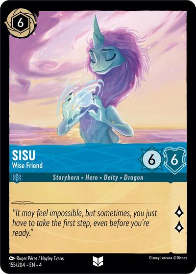 Sisu - Wise Friend (Ursula's Return) Near Mint Cold Foil