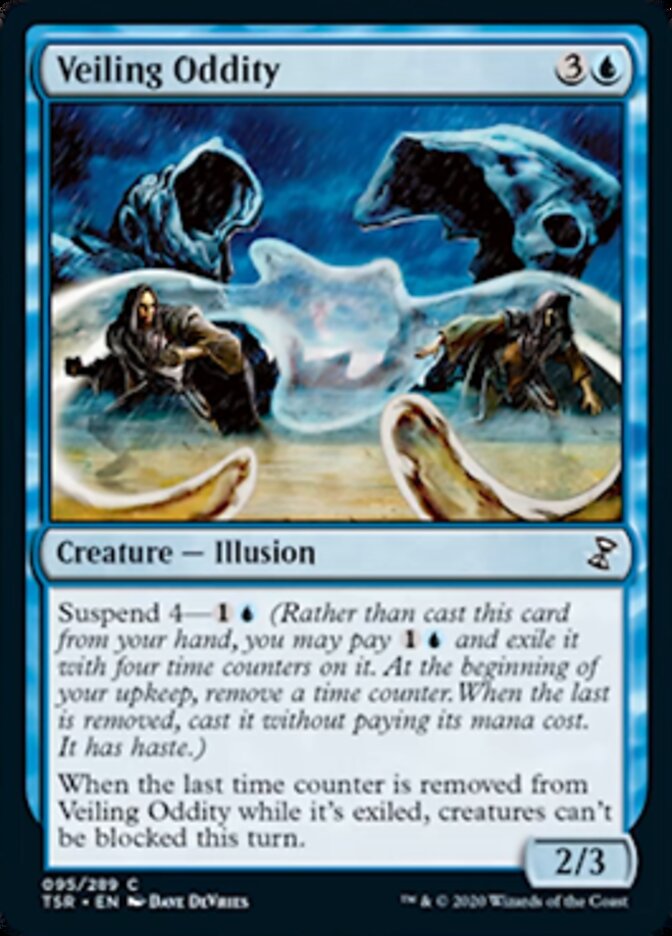 Veiling Oddity (Time Spiral Remastered) Light Play Foil