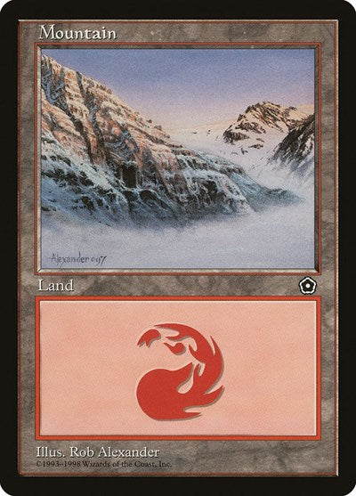 Mountain (158) (Portal Second Age) Medium Play