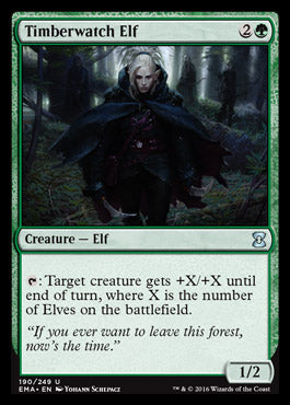 Timberwatch Elf (Eternal Masters) Near Mint Foil