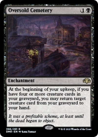 Oversold Cemetery (Dominaria Remastered) Near Mint