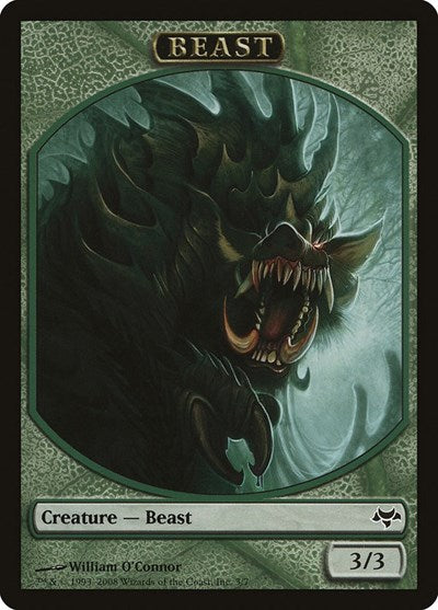 Beast Token (Eventide) Medium Play