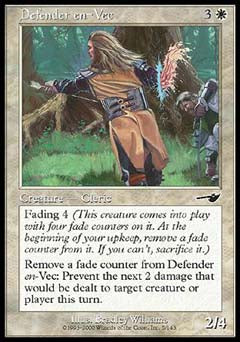 Defender en-Vec (Nemesis) Medium Play Foil