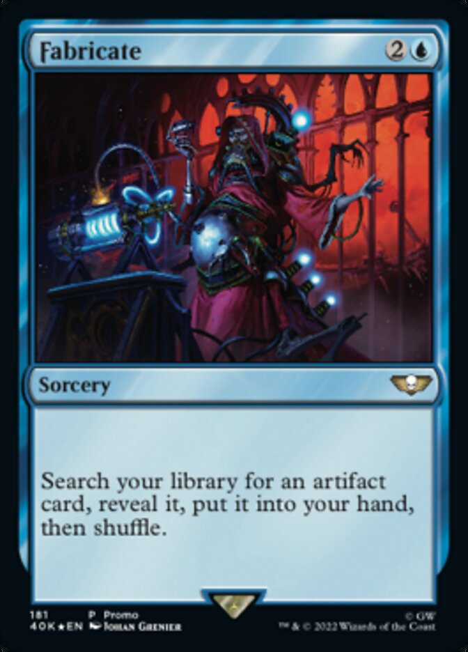 Fabricate (Promos: Launch Party and Release Event) Light Play Foil