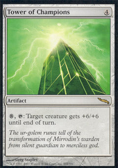 Tower of Champions (Mirrodin) Medium Play Foil
