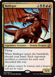 Malfegor (Iconic Masters) Light Play