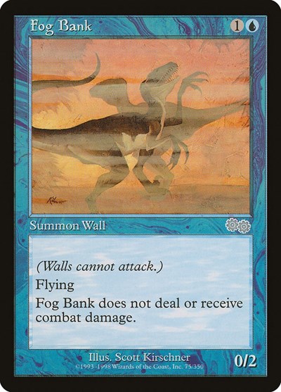 Fog Bank (Urza's Saga) Medium Play