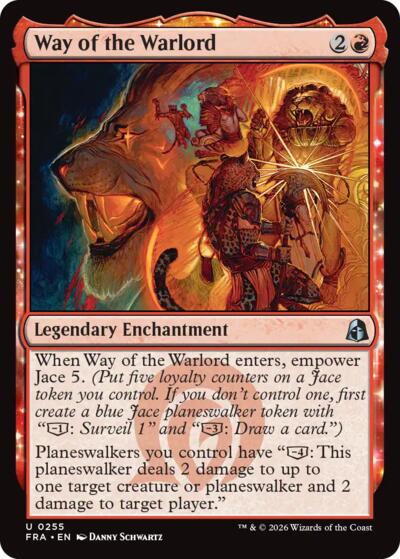Way of the Warlord (Reality Fracture) Near Mint Foil