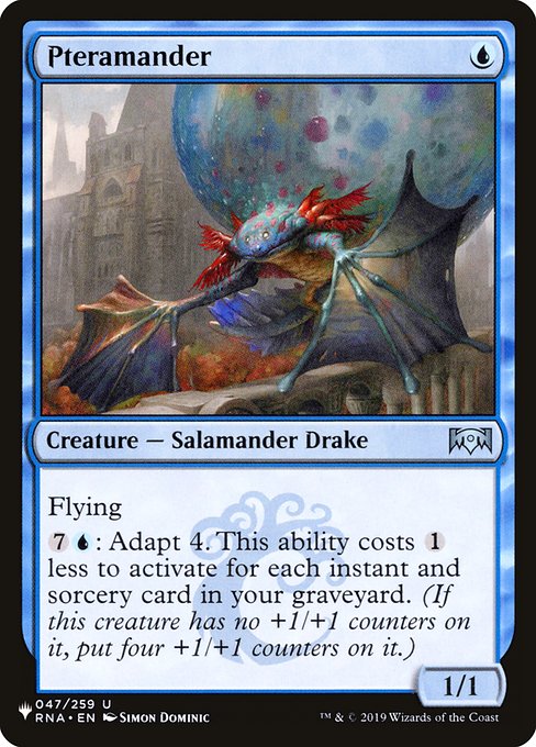 Pteramander (The List) Light Play