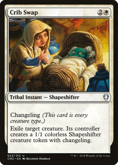 Crib Swap (Commander Anthology Volume II) Light Play