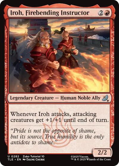 Iroh  Firebending Instructor  0282|0|0|0.00