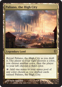 Paliano, the High City (Conspiracy) Light Play Foil
