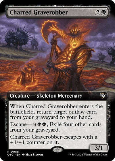 Charred Graverobber  Extended Art|1|0|0.00
