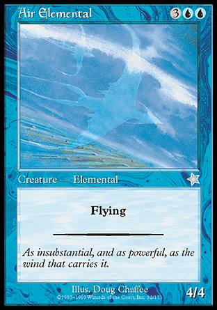 Air Elemental (Starter 1999) Medium Play