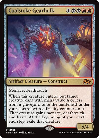Coalstoke Gearhulk (Aetherdrift) Light Play Foil