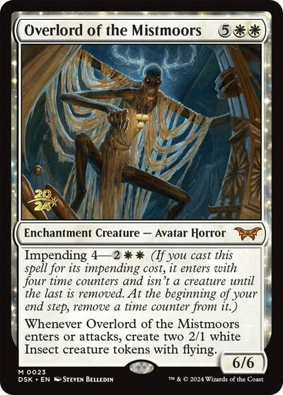 Overlord of the Mistmoors (Promos: Prerelease Cards) Light Play Foil
