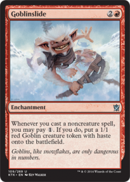 Goblinslide (Khans of Tarkir) Medium Play