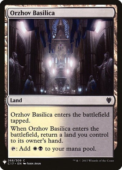 Orzhov Basilica (Mystery Booster) Near Mint