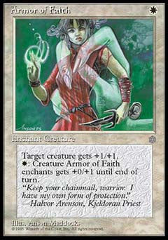 Armor of Faith (Ice Age) Near Mint