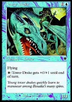 Tower Drake (Invasion) Medium Play Foil