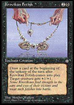 Krovikan Fetish (Ice Age) Near Mint