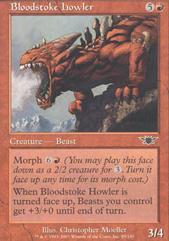 Bloodstoke Howler (Legions) Light Play