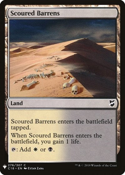 Scoured Barrens (Mystery Booster) Light Play