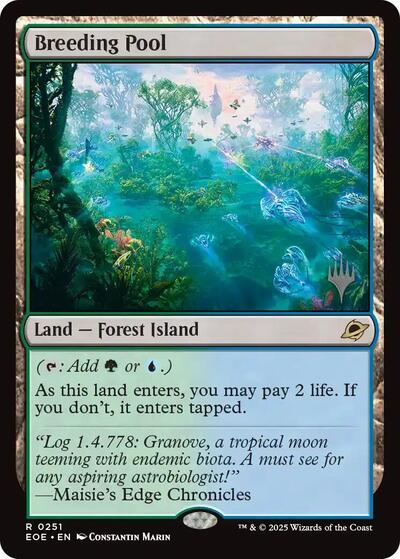 Breeding Pool (Promo Pack: Edge of Eternities) Medium Play