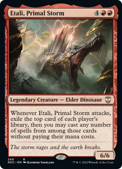 Etali, Primal Storm (Commander: Streets of New Capenna) Medium Play