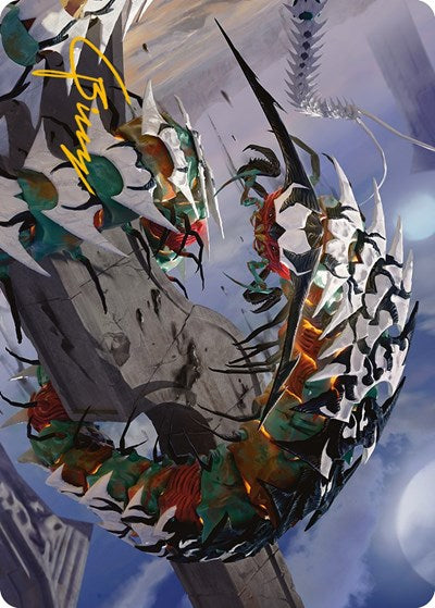 Atraxa s Skitterfang Art Card  Gold Stamped Signature|0|0|0.00