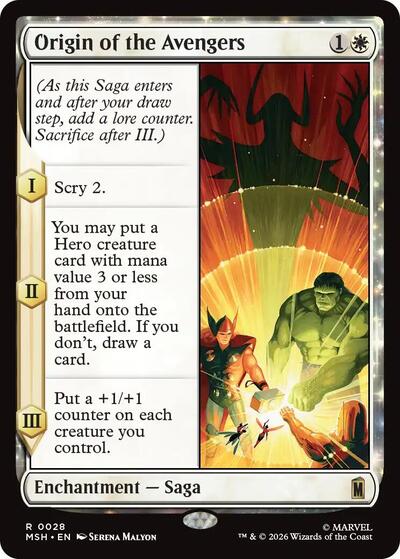 Origin of the Avengers|1|0|0.00
