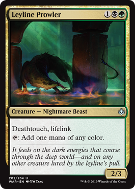 Leyline Prowler (War of the Spark) Light Play Foil