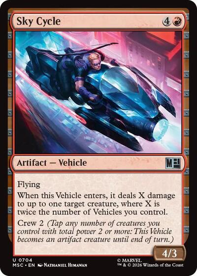 Sky Cycle (Commander: Marvel Super Heroes) Near Mint