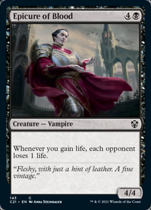 Epicure of Blood (Commander 2021 Strixhaven) Light Play
