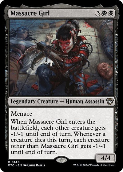 Massacre Girl (Commander: Outlaws of Thunder Junction) Near Mint