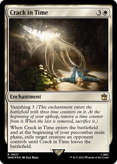 Crack in Time (Surge Foil) (Universes Beyond: Doctor Who) Light Play Foil