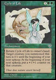 Cycle of Life (Mirage) Medium Play