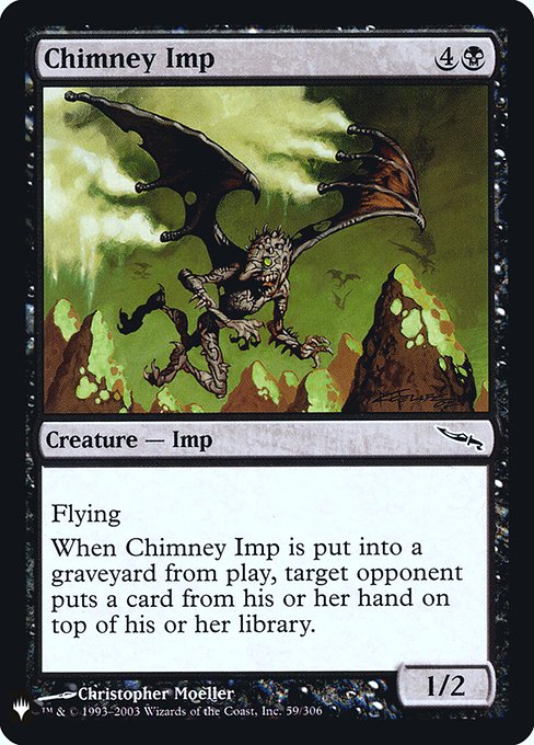 Chimney Imp (Mystery Booster Retail Edition Foils) Near Mint Foil