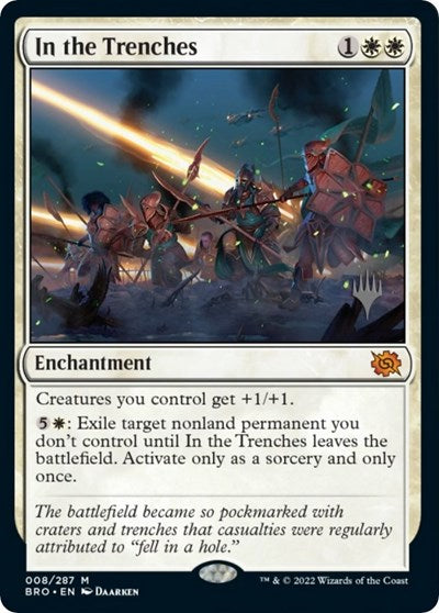In the Trenches (Promo Pack: The Brothers War) Near Mint
