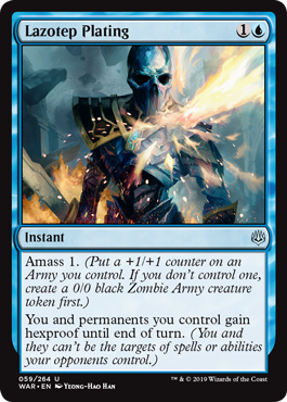 Lazotep Plating (War of the Spark) Light Play Foil
