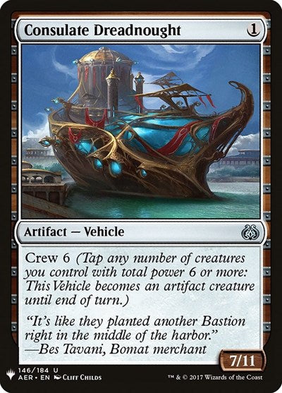 Consulate Dreadnought (Mystery Booster) Near Mint