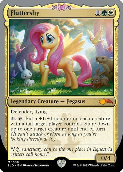 Fluttershy (Secret Lair) Near Mint Foil