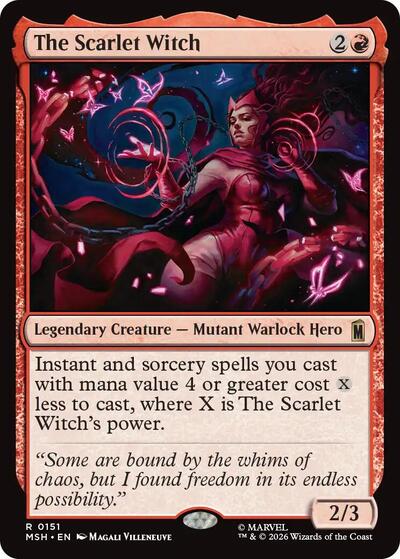 The Scarlet Witch (Marvel Super Heroes) Light Play